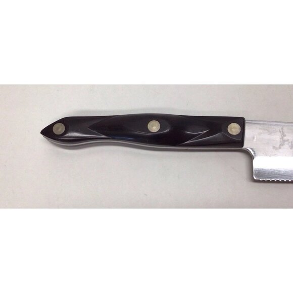 Cutco 3738 Hardy Slicer Classic Brown Handle Knife Made In USA - Picture 8 of 9